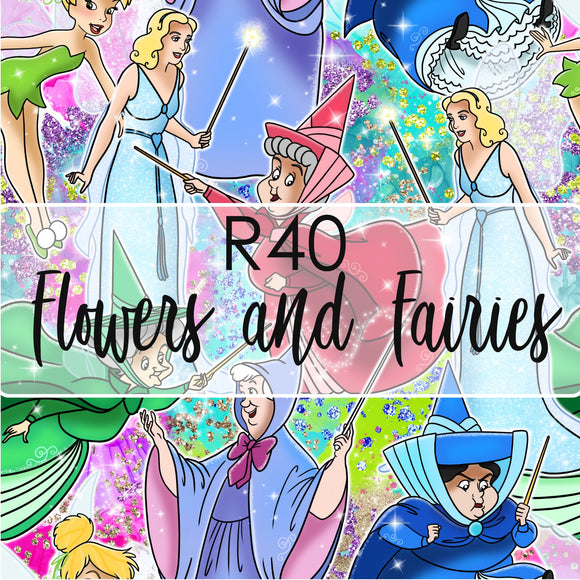 Pre-Order Fabric Flowers & Fairies
