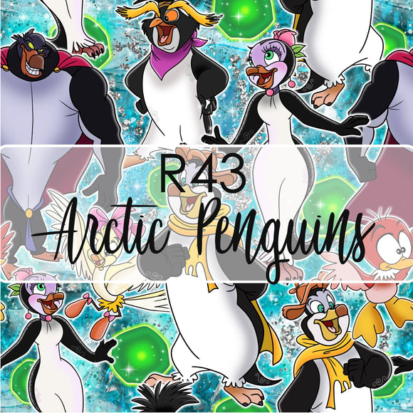 Pre-Order Fabric Arctic Penguins