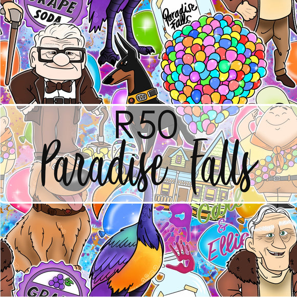 Pre-Order Fabric Paradise Falls