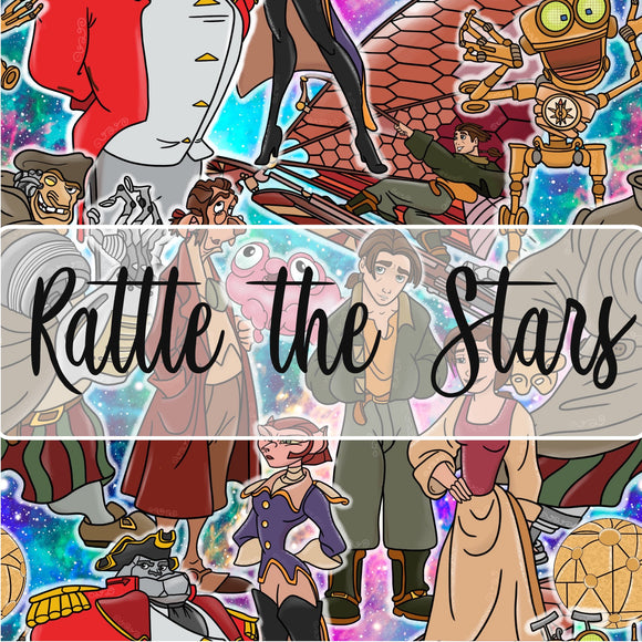 Pre-Order Fabric Rattle the Stars