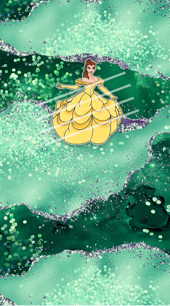 Yellow Dress Green Panel (R25)