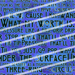 Pressure Lyrics Solid (R34)