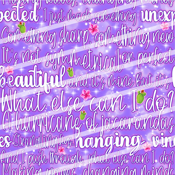 Unexpected Lyrics Solid (R34)
