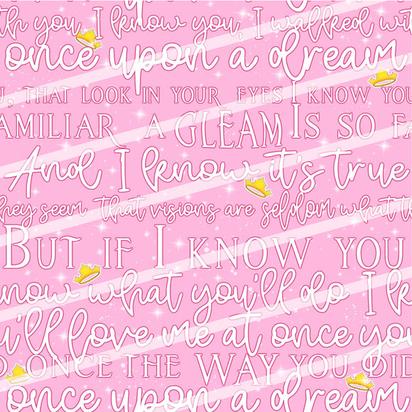 Dream Lyrics Pink (R37)