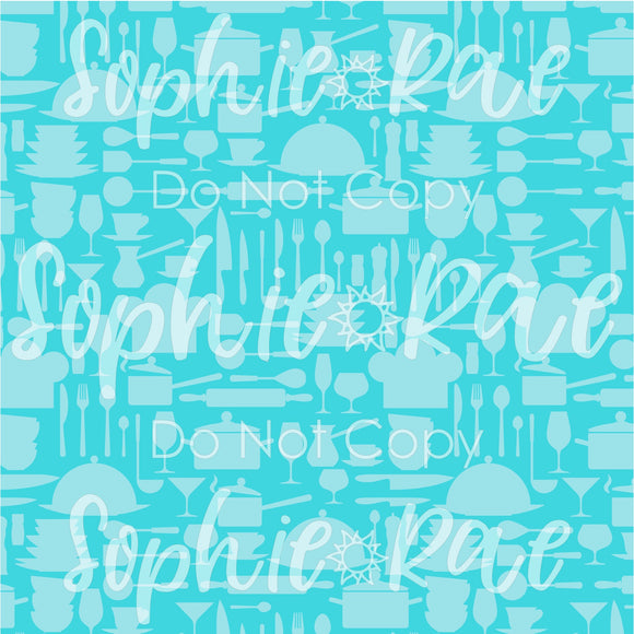 Utensils Blue (R41)