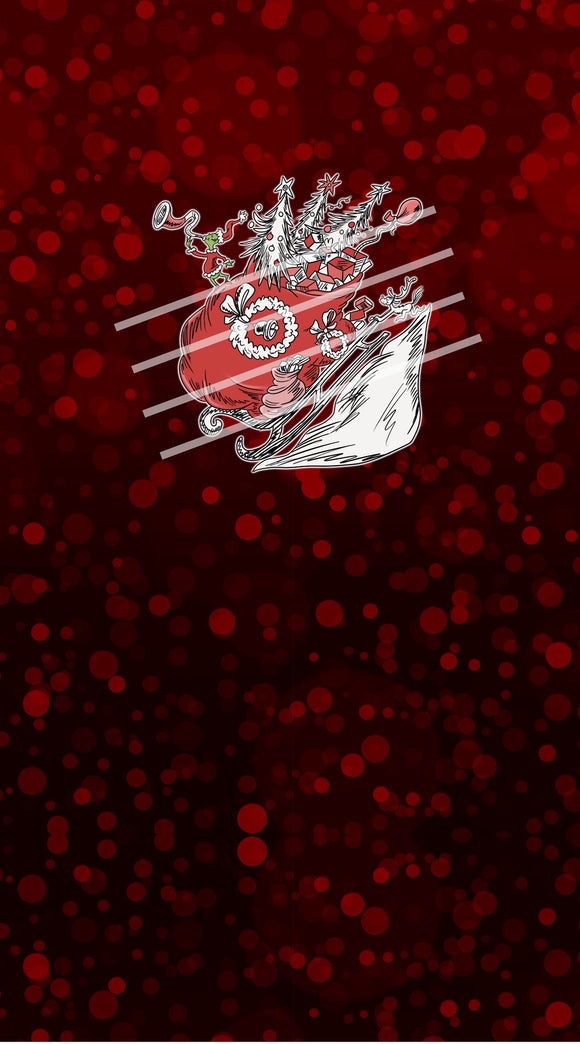 Sleigh Red Panel (R25)