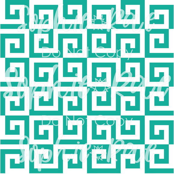 Pattern Teal (R17)