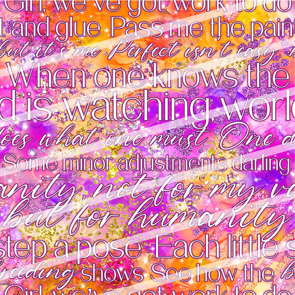 Perfect Lyrics (R45)
