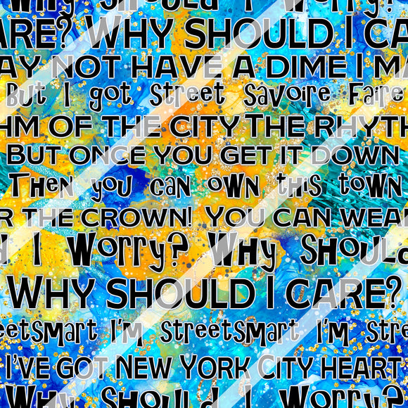 Worry Lyrics (R45)