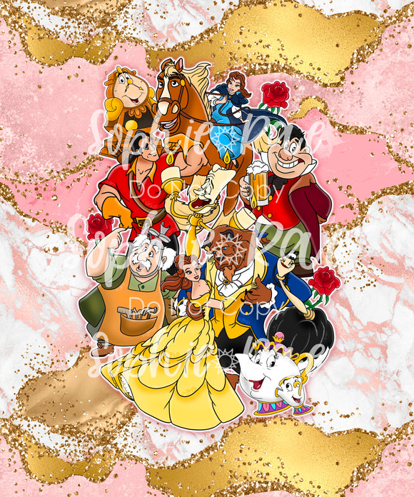 Enchanted Castle Pink Topper (R25)