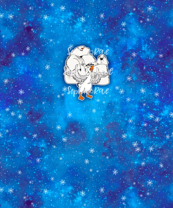 Polar Bears & Goose Panel (R25)